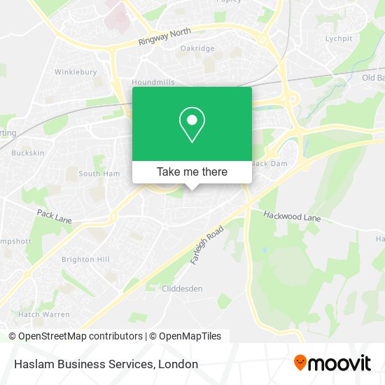 Haslam Business Services map