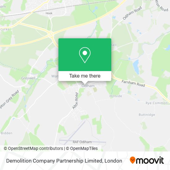 Demolition Company Partnership Limited map