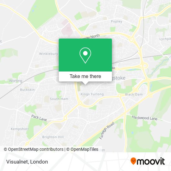 Visualnet map