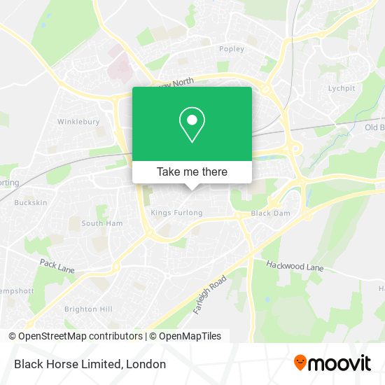 Black Horse Limited map