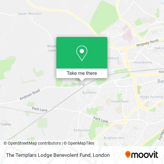 The Templars Lodge Benevolent Fund map