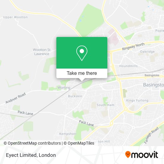 Eyect Limited map