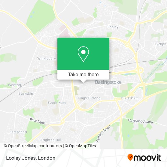 Loxley Jones map