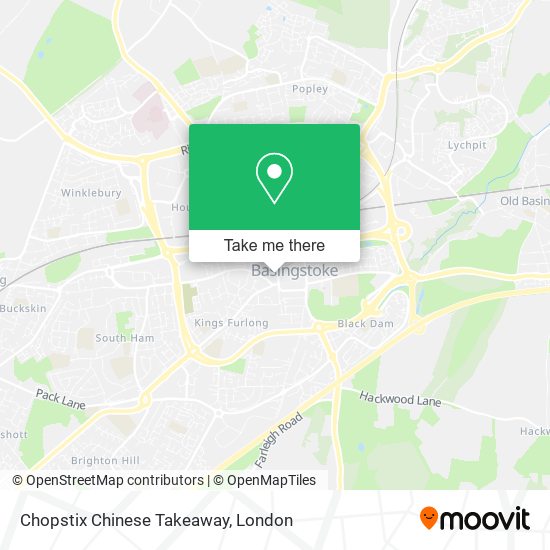 Chopstix Chinese Takeaway map