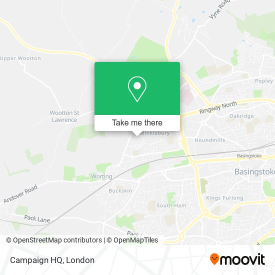 Campaign HQ map