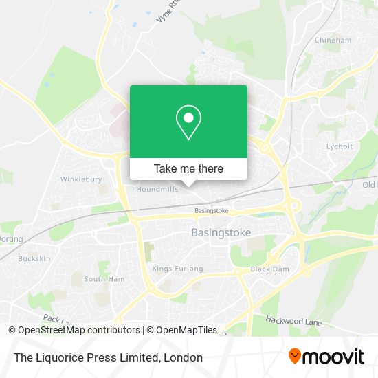 The Liquorice Press Limited map