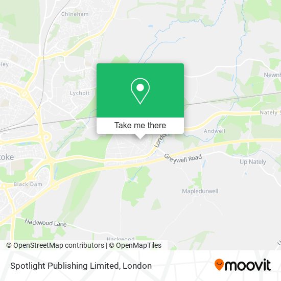 Spotlight Publishing Limited map