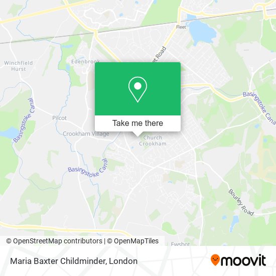 Maria Baxter Childminder map