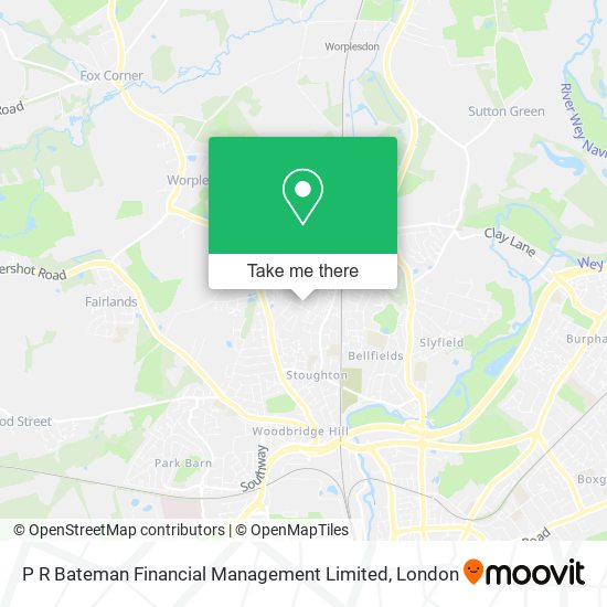 P R Bateman Financial Management Limited map