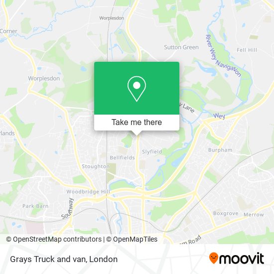 Grays Truck and van map