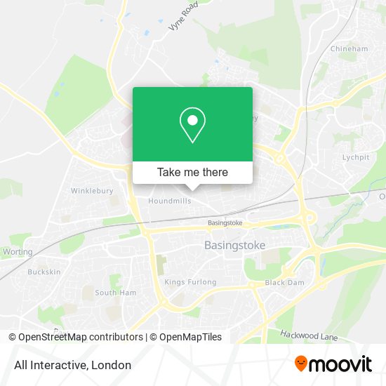 All Interactive map