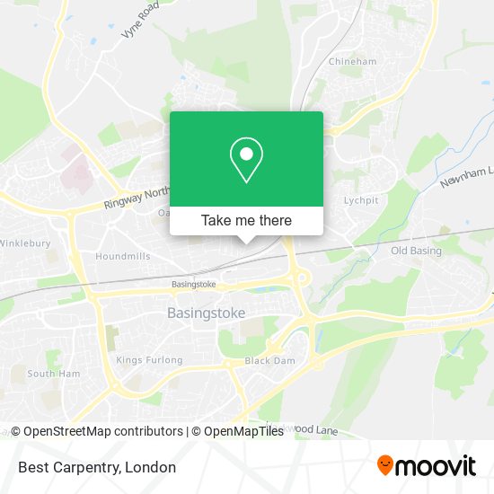 Best Carpentry map