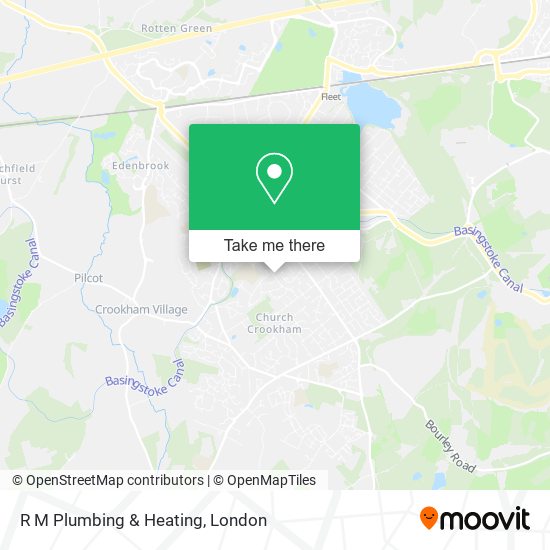 R M Plumbing & Heating map