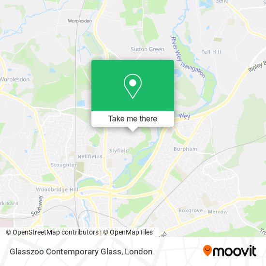 Glasszoo Contemporary Glass map