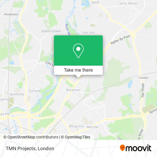 TMN Projects map