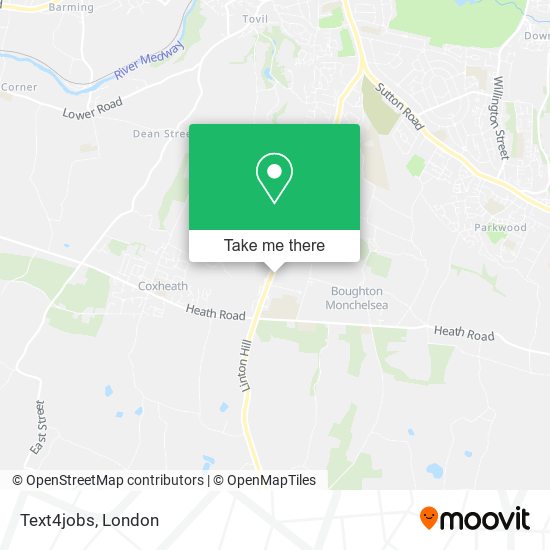 Text4jobs map