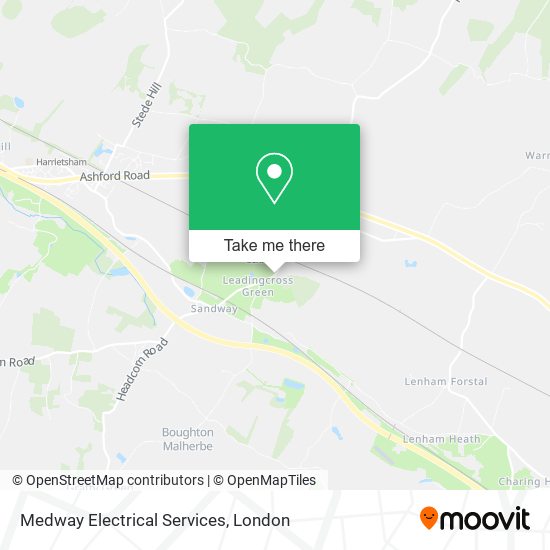 Medway Electrical Services map