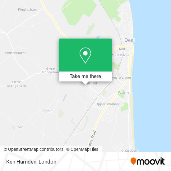 Ken Harnden map