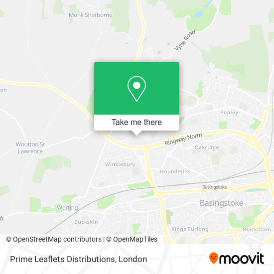 Prime Leaflets Distributions map