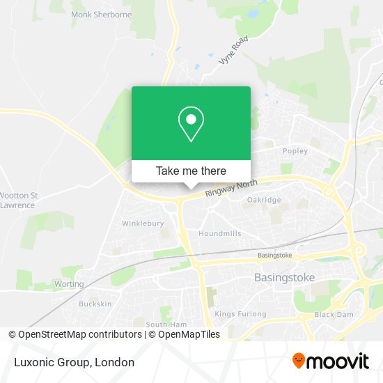 Luxonic Group map