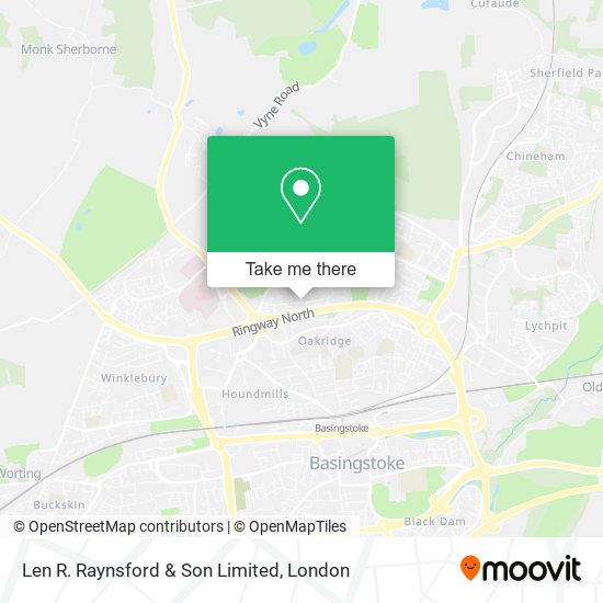 Len R. Raynsford & Son Limited map