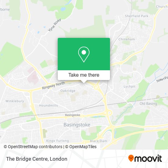 The Bridge Centre map