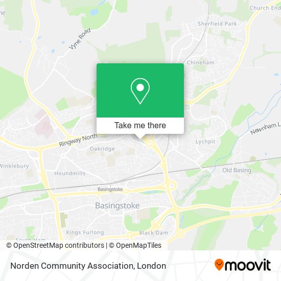 Norden Community Association map