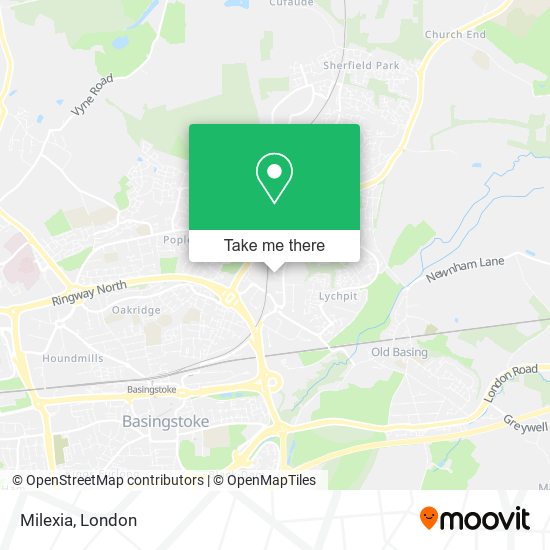 Milexia map