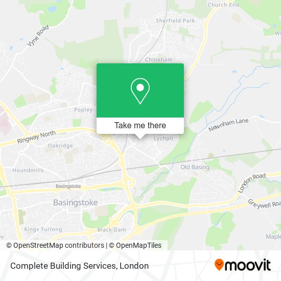 Complete Building Services map