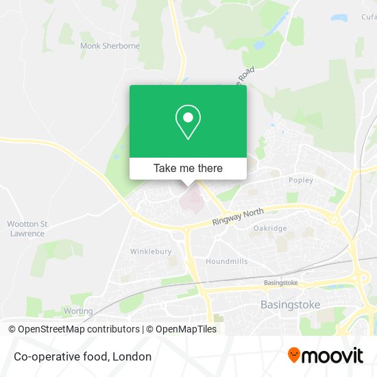 Co-operative food map