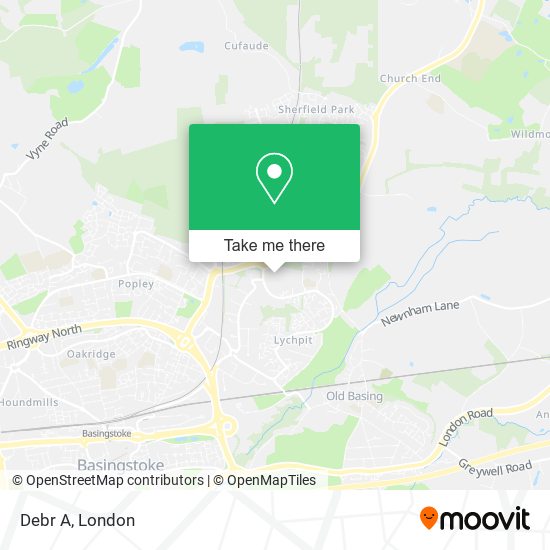 Debr A map