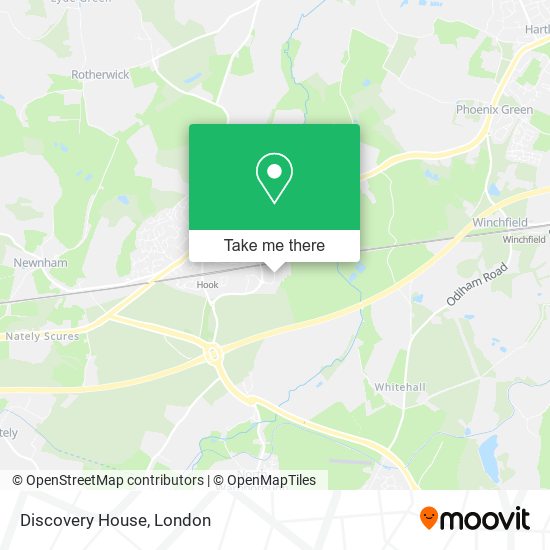 Discovery House map