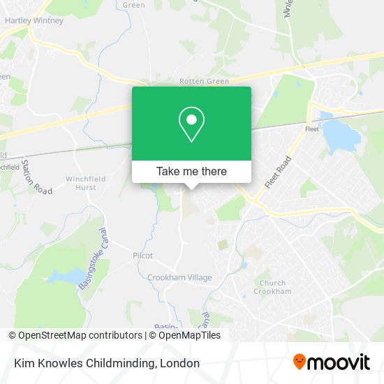 Kim Knowles Childminding map