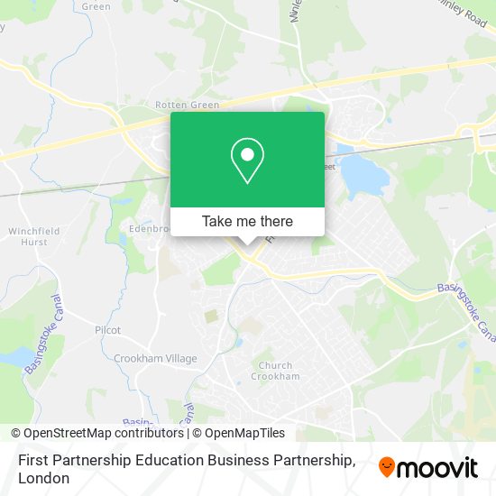 First Partnership Education Business Partnership map