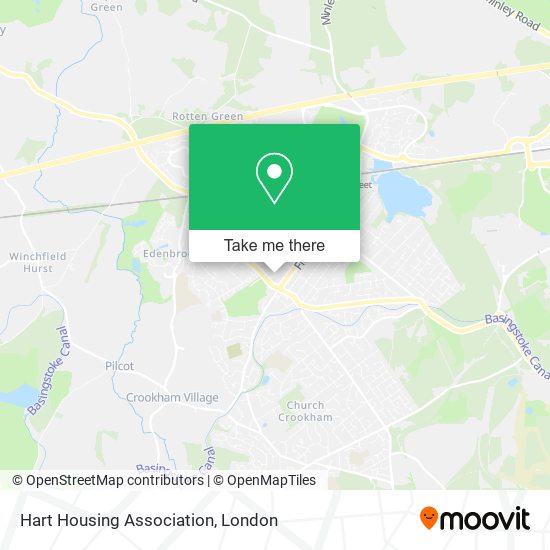 Hart Housing Association map