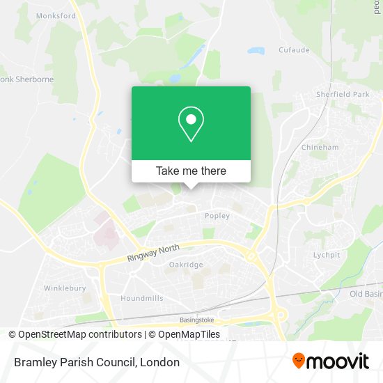 Bramley Parish Council map
