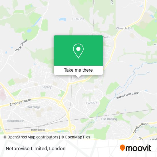 Netproviso Limited map