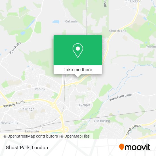 Ghost Park map