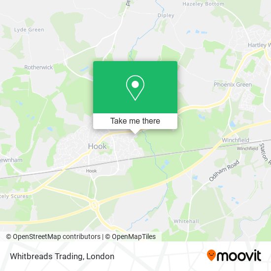 Whitbreads Trading map