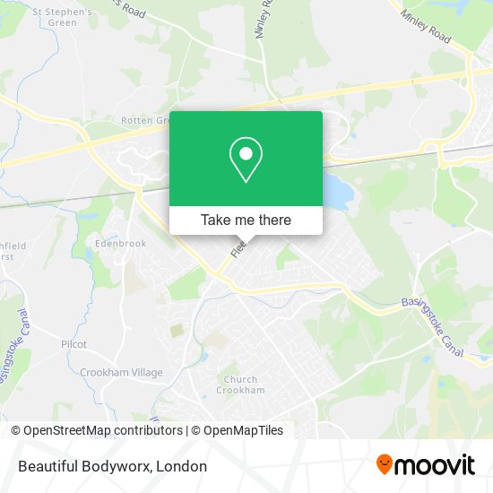 Beautiful Bodyworx map