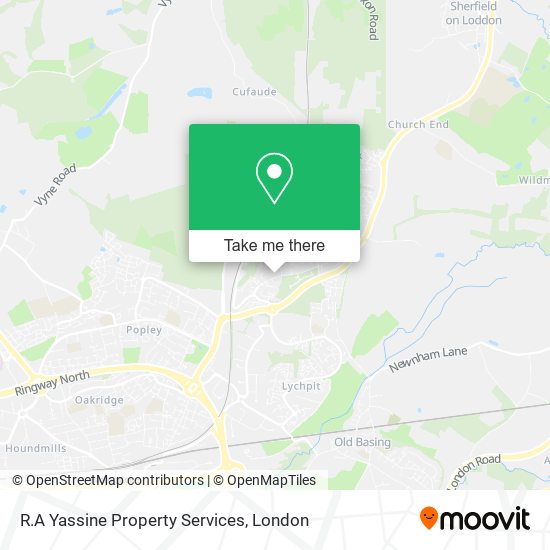 R.A Yassine Property Services map