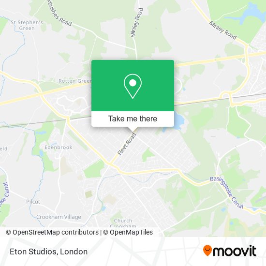 Eton Studios map