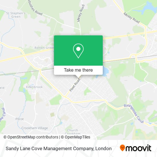 Sandy Lane Cove Management Company map