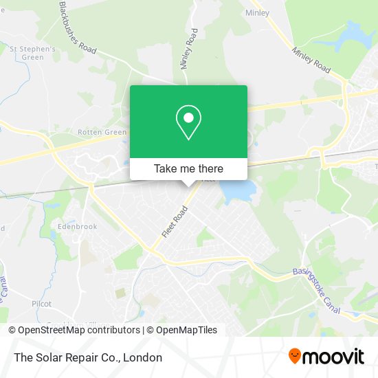 The Solar Repair Co. map