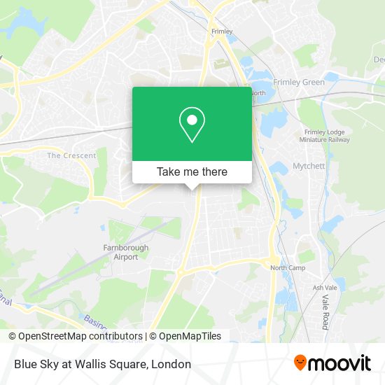 Blue Sky at Wallis Square map