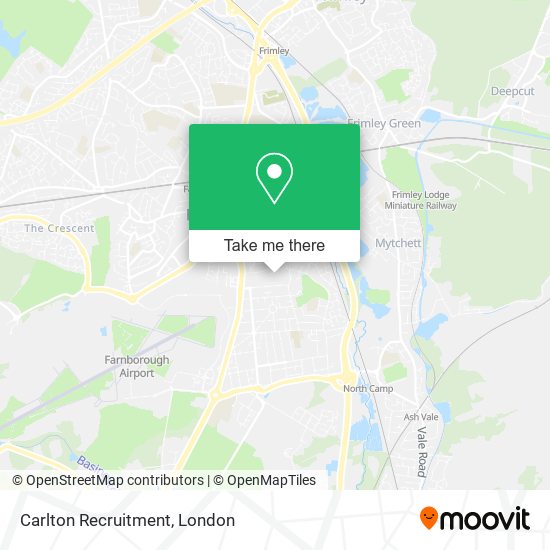 Carlton Recruitment map