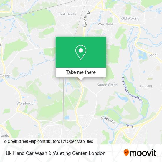 Uk Hand Car Wash & Valeting Center map