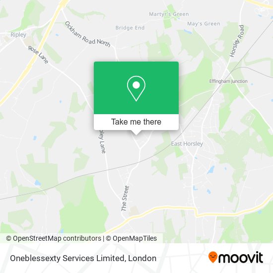 Oneblessexty Services Limited map