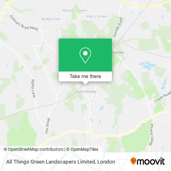 All Things Green Landscapers Limited map