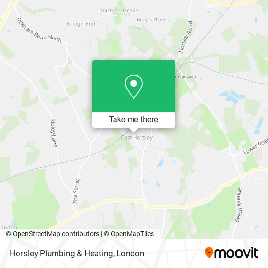 Horsley Plumbing & Heating map